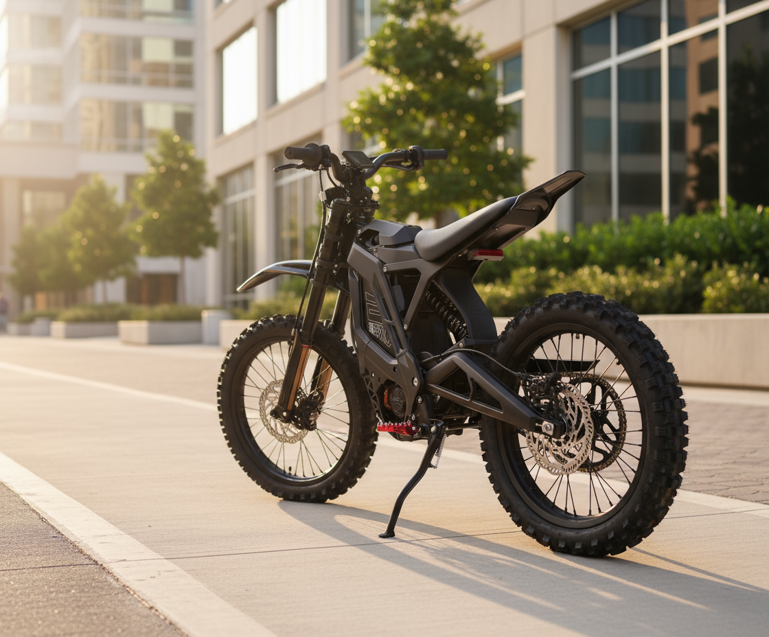 E Ride Pro SR in urban setting